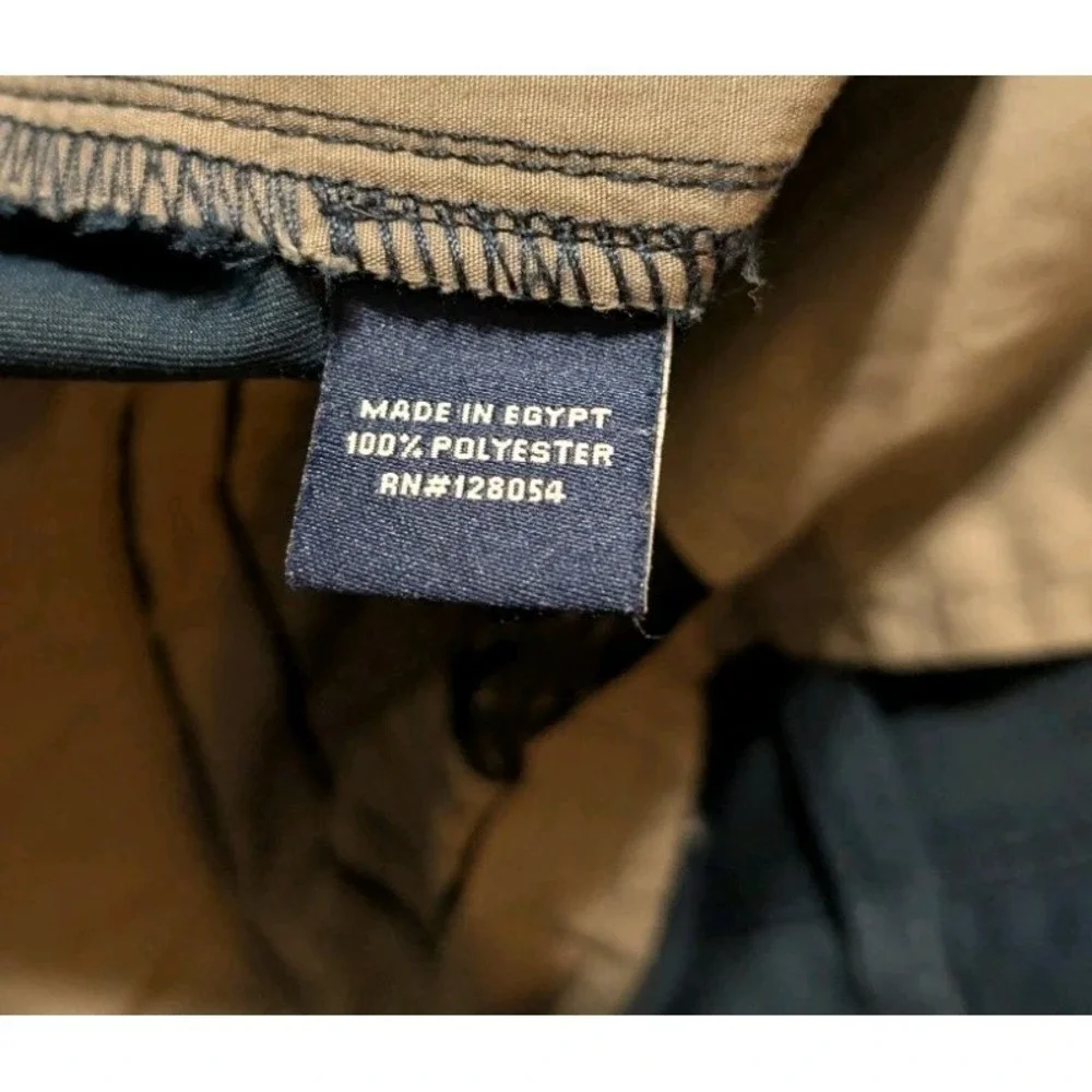 Bonobos Fairway Golf Pants Mens 35x36 Blue Performance Stretch Ankle Zip